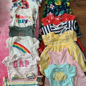 Lot of Baby Gap and Old Navy Baby Clothing